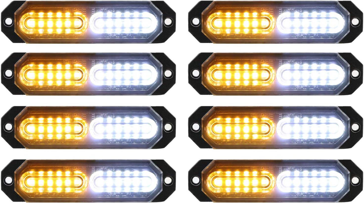 Sync Feature Ultra Slim Flashing Strobe Mini Light Bar