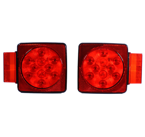 4'' Square LED Tail Light Under 80