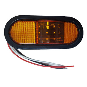 6” Oval Mid-Ship Turn Light Garment Mount  
